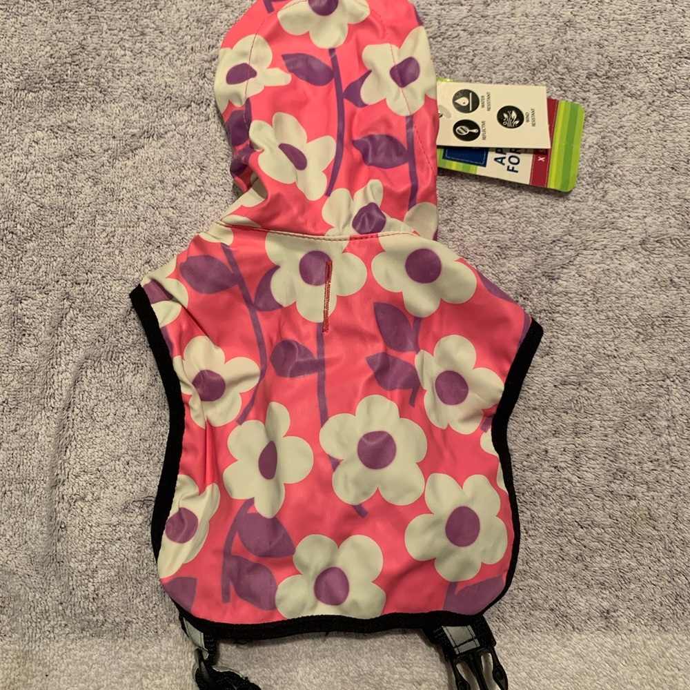 Dog rain jacket